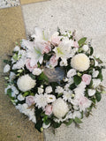 Soft Pink and White Wreath