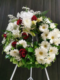 Red Touch Wreath