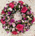 Mixed Pink Wreath